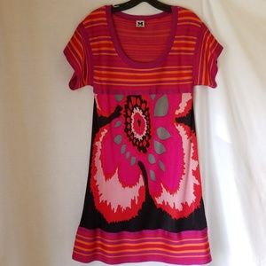 Knit, woven viscose dress by Missoni